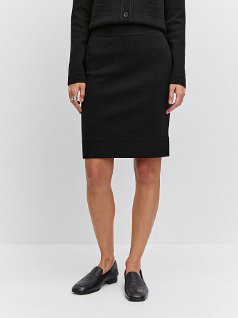 Мини-юбка из хлопка и вискозы Ницца