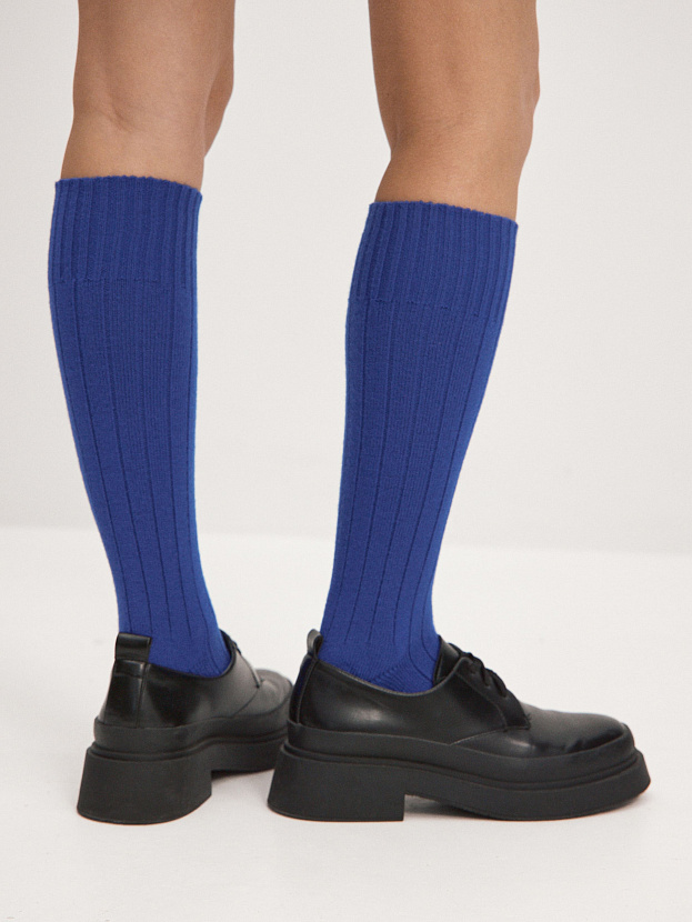 Гольфы трикотажные Степ (василек, 36-40)