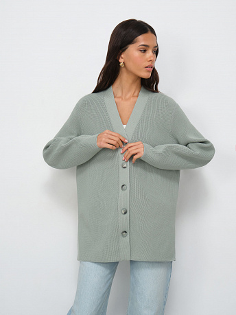 Кардиган на пуговицах из хлопка Родос