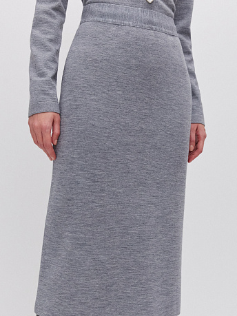 Юбка из шерсти мериноса Каролла