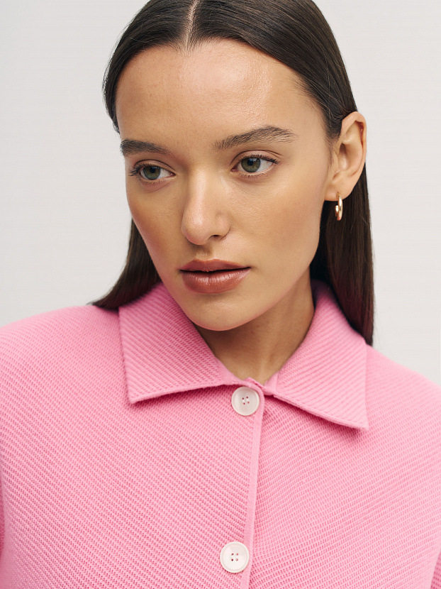 Лацио жакет трикотажный (розовый, 44-46)