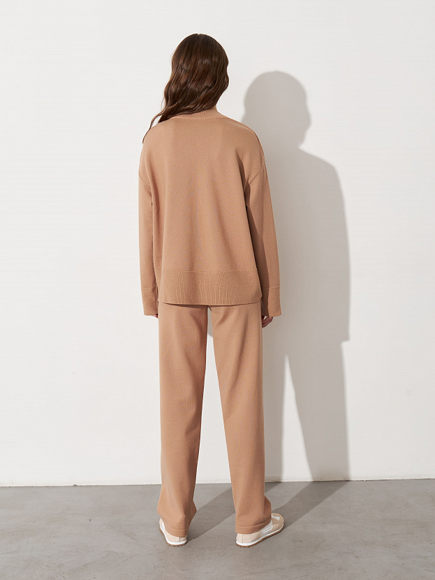 Дания джемпер трикотажный (светло-песочный, 44-46)