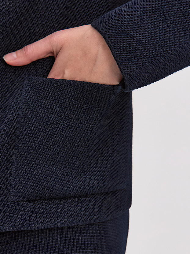 Милена жакет трикотажный (темно-синий, 44-46)