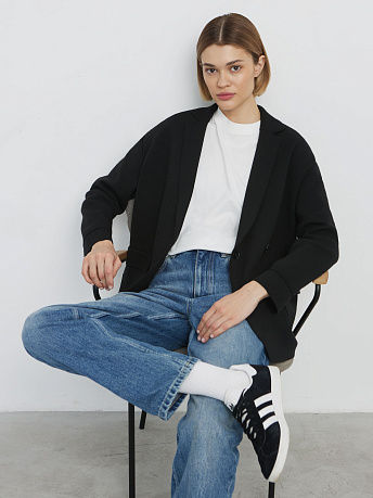 Пиджак двубортный из шерсти мериноса Фарго