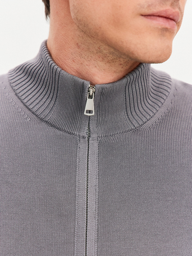 Лиссабон кардиган трикотажный (т.серый, 48/176-182)