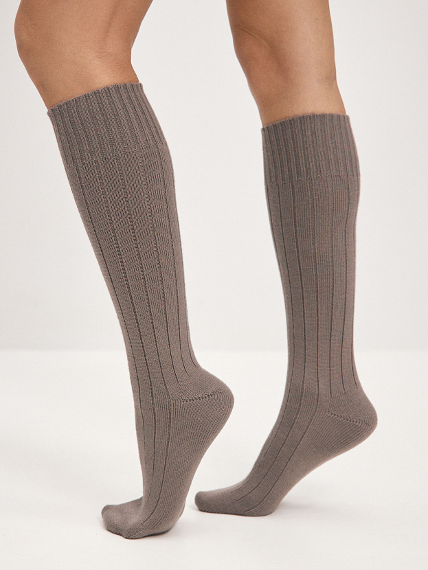 Гольфы трикотажные Степ (св.какао, 36-40)