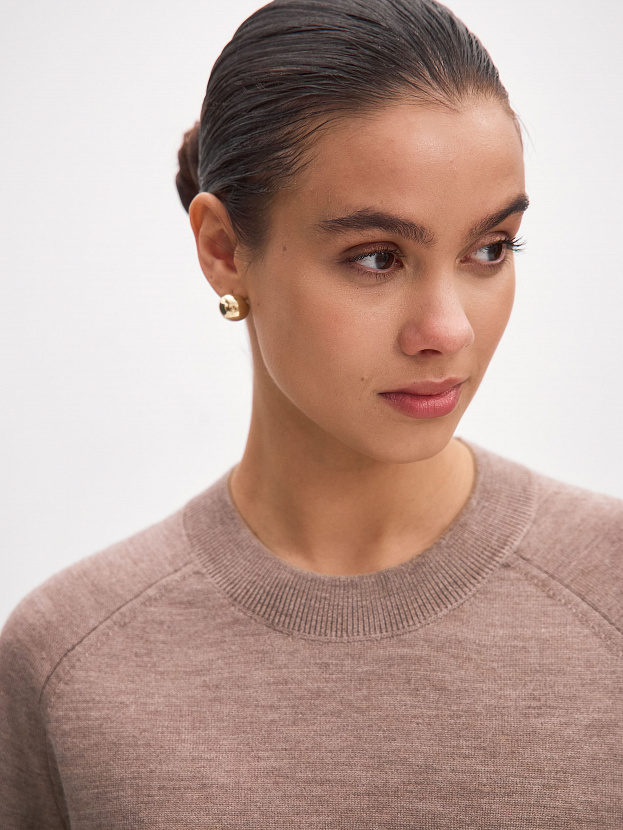 Сеул джемпер трикотажный (какао, 44-46)