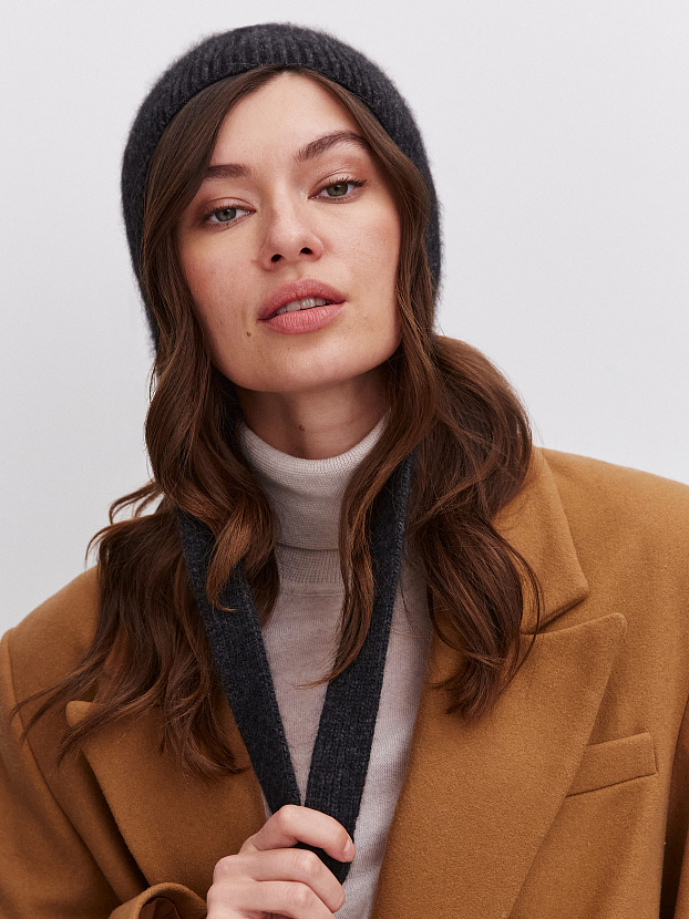 Шапо шапка трикотажная (т.маренго, 56-58)