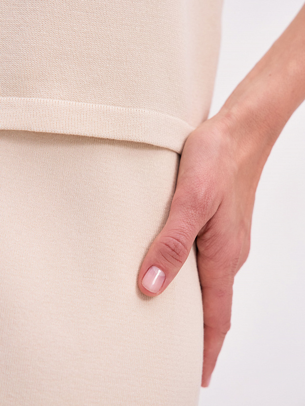 Эрно джемпер трикотажный (кремовый, 44-46)