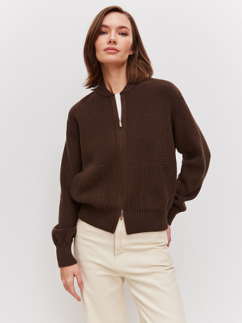 Бомбер из шерсти мериноса Эльба