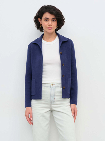 Жакет из шерсти мериноса Аврора