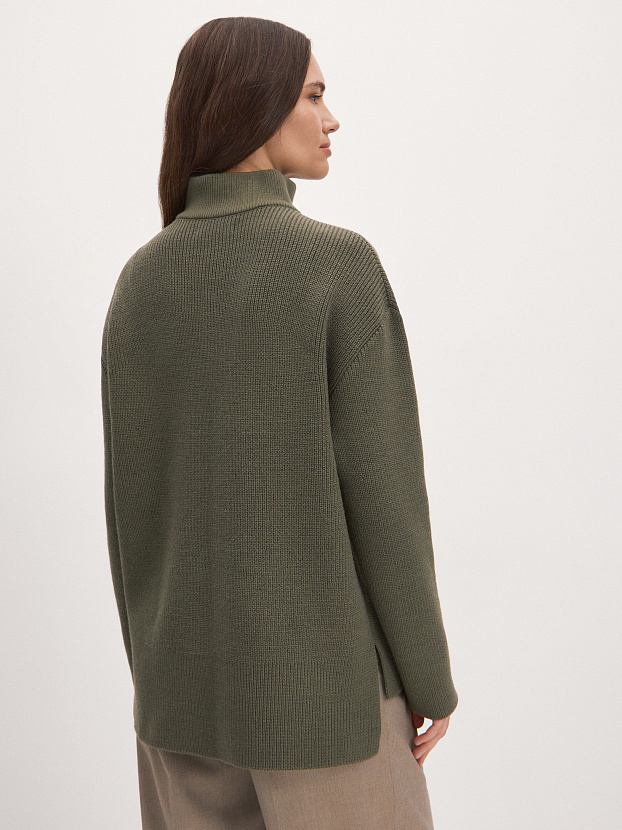 Ридми джемпер трикотажный (оливковый, 44-46)