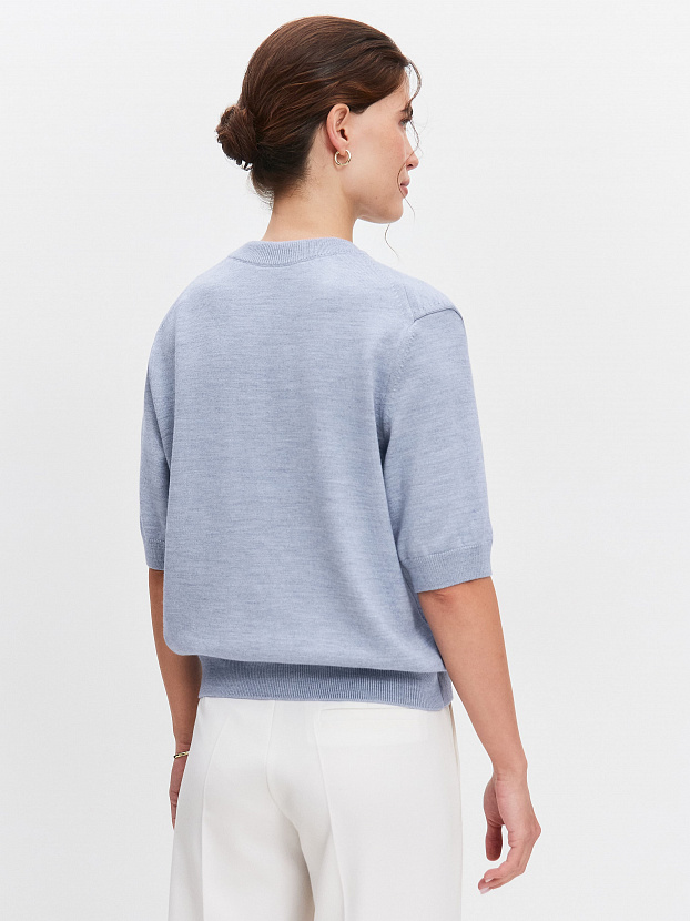 Юджин джемпер трикотажный (голубой, 44-46)