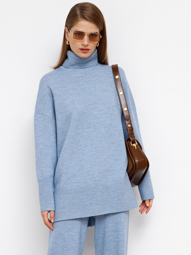 Сатурн джемпер трикотажный (голубой, 44-46)