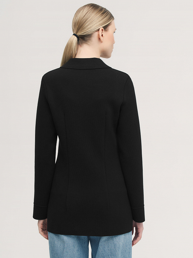 Диор жакет трикотажный (черный, 46)