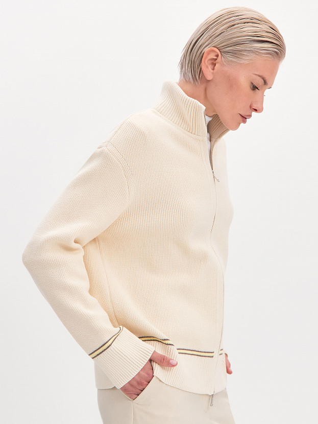 Бельгия джемпер трикотажный (кремовый, 44-46)