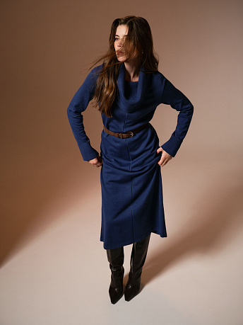 Платье из мериносовой полушерсти Джуди