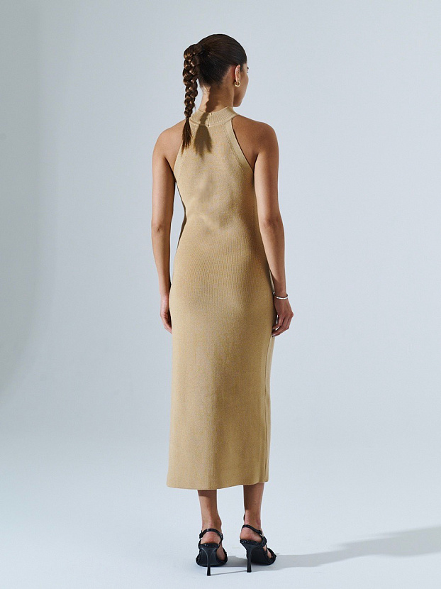 Розарио платье трикотажное (светло-бежевый, 44-46)