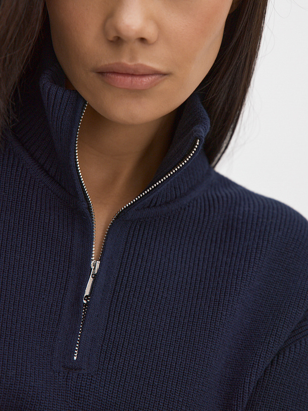 Авилон джемпер трикотажный (темно-синий, 44-46)