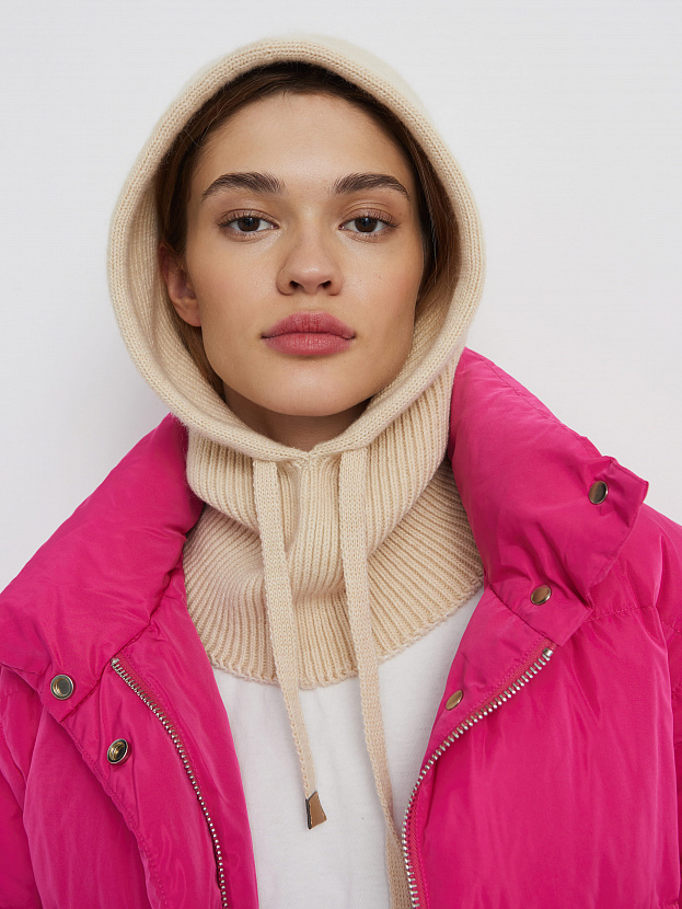 Юнион капюшон (шлем) трикотажный (кремовый, 56-58)