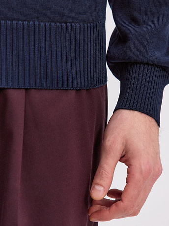 Кардиган мужской на молнии из хлопка