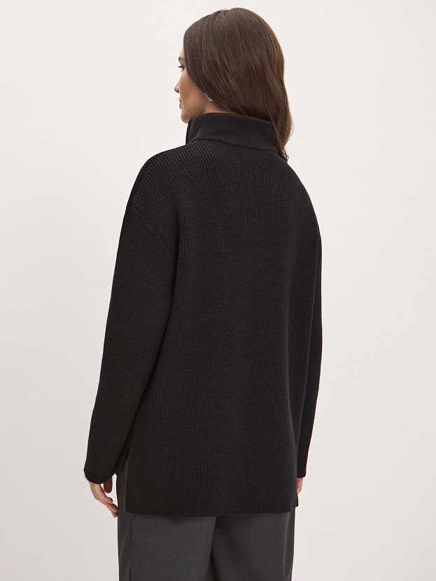 Ридми джемпер трикотажный (черный, 44-46)