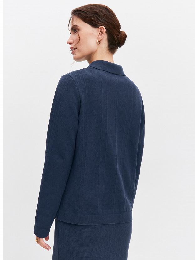 Мишель кардиган трикотажный (синий, 44-46)