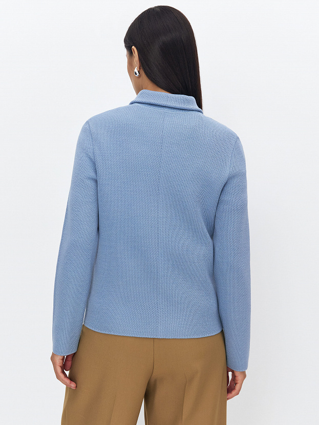 Аврора жакет трикотажный (серо-голубой, 44-46)