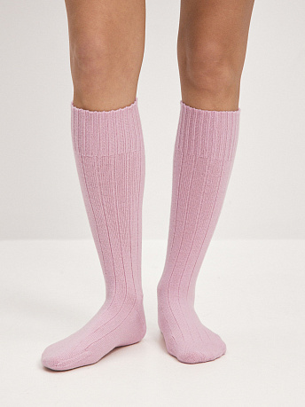 Гольфы трикотажные из шерсти мериноса Степ