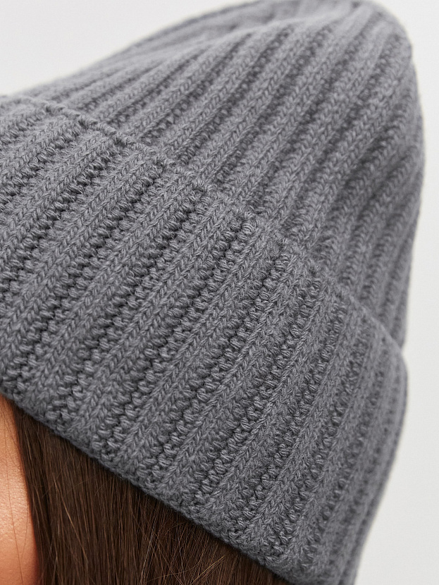 Лайт2 шапка трикотажная (мышино-серый, 56-58)