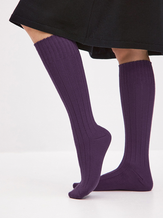 Гольфы трикотажные Степ (т.орхидея, 36-40)