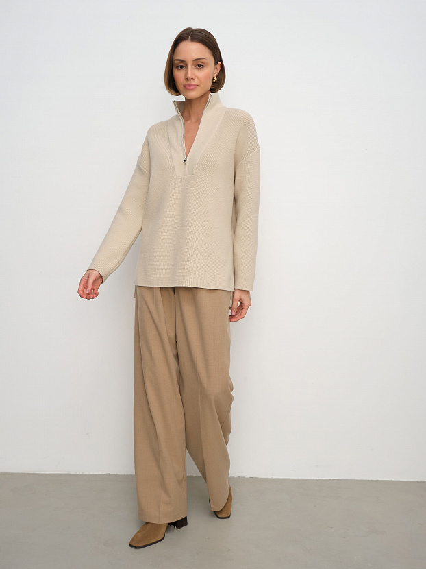 Голди джемпер трикотажный (кремовый, 44-46)