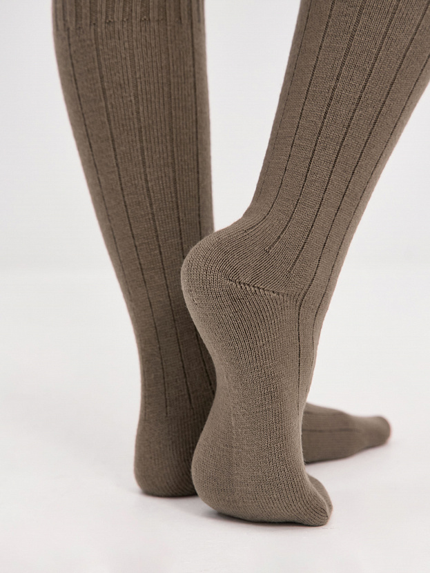 Гольфы трикотажные Степ (капучино, 36-40)