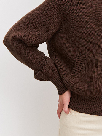 Бомбер из шерсти мериноса Эльба