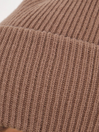 Комплект из шапки с ушками и шарфа из шерсти мериноса Айсберг