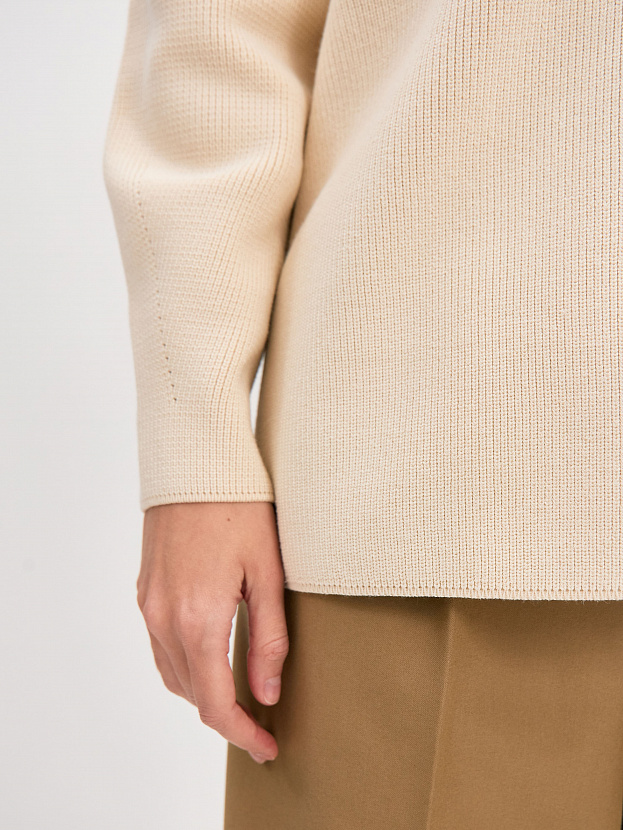 Родос кардиган трикотажный (кремовый, 44-46)