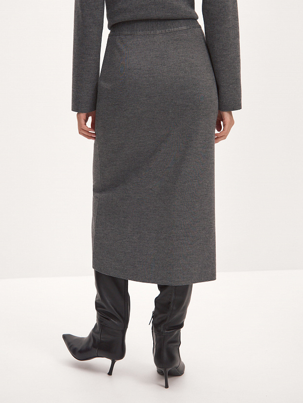 Каролла юбка трикотажная (маренго, 46)