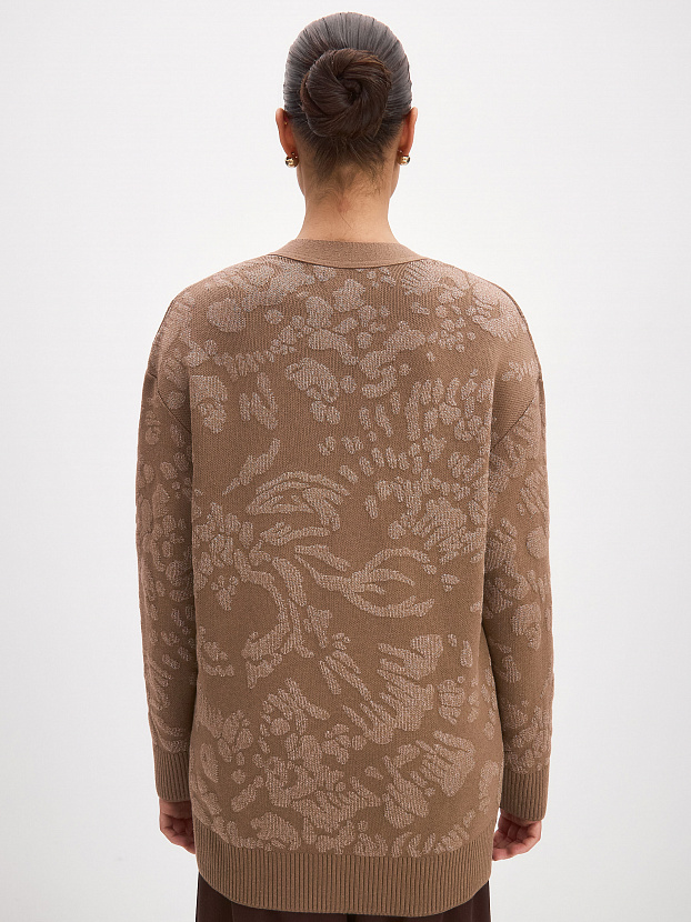 Орли кардиган трикотажный (какао, 44-46)