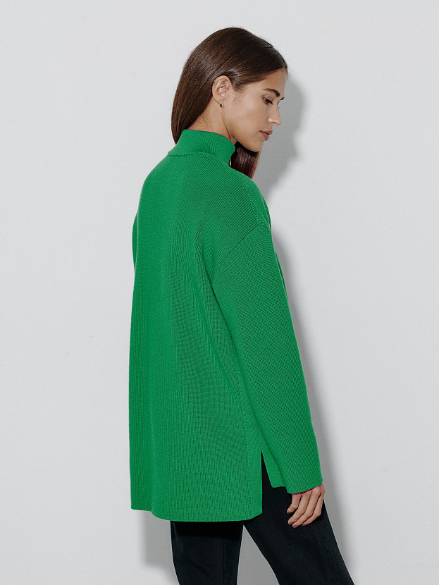 Голди джемпер трикотажный (ярко-зеленый, 44-46)