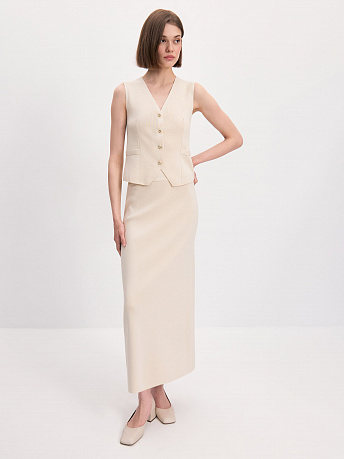 Юбка из хлопка и вискозы Моника