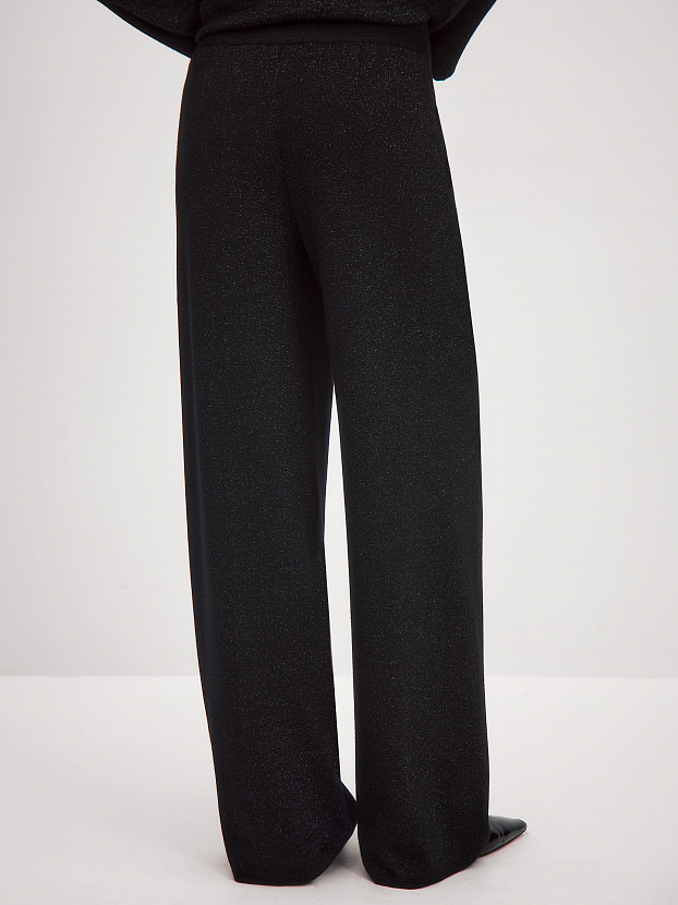 Ария брюки трикотажные (черный, 44-46/164-170)