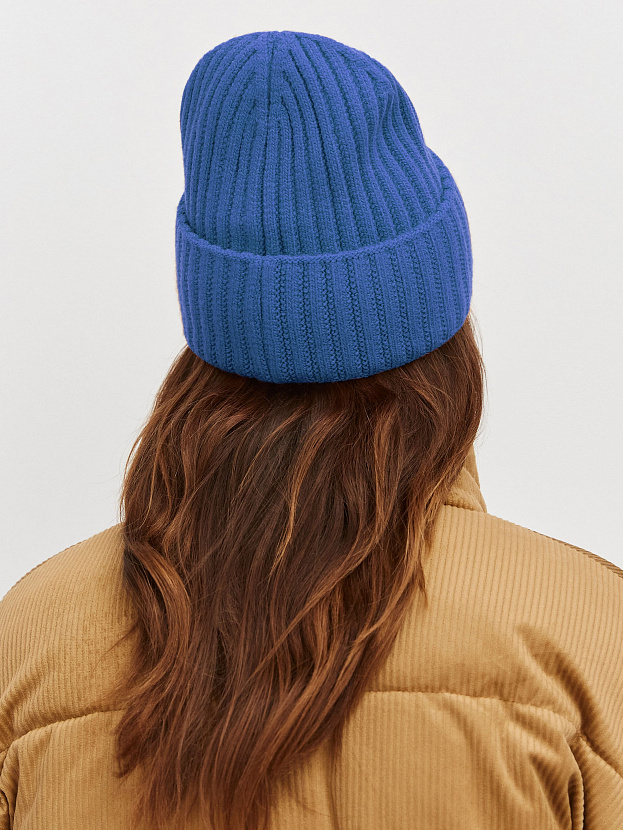 Лайт шапка трикотажная (синий, 56-58)