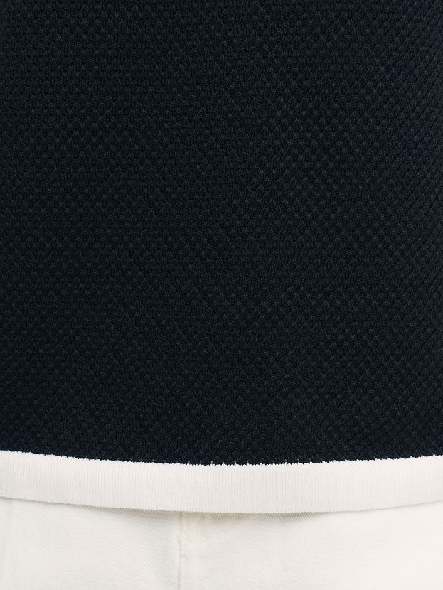 Элмонд джемпер (футболка) трикотажный (черный, 44-46)