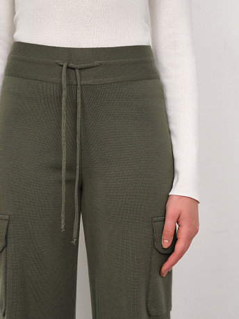 Брюки карго из шерсти мериноса и вискозы Эверест