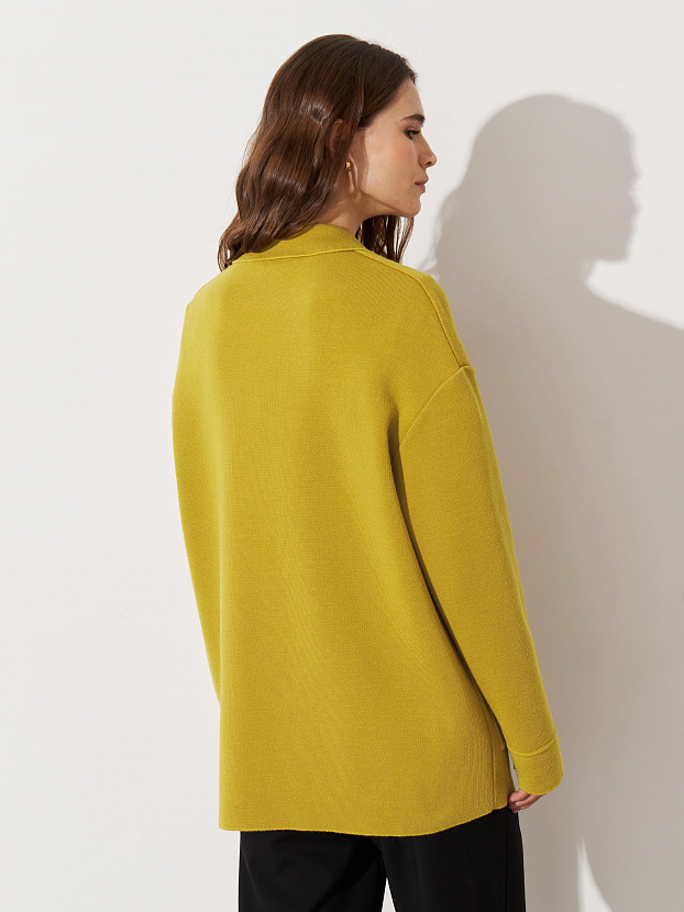 Фарго пиджак трикотажный (охра, 44-46)