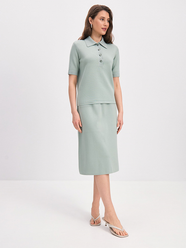 Эрно джемпер трикотажный (св.зеленый, 44-46)