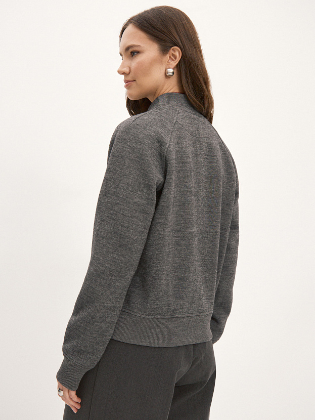 Арте кардиган (бомбер) трикотажный (маренго, 44-46)