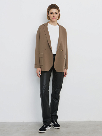 Пиджак двубортный из хлопка Монако