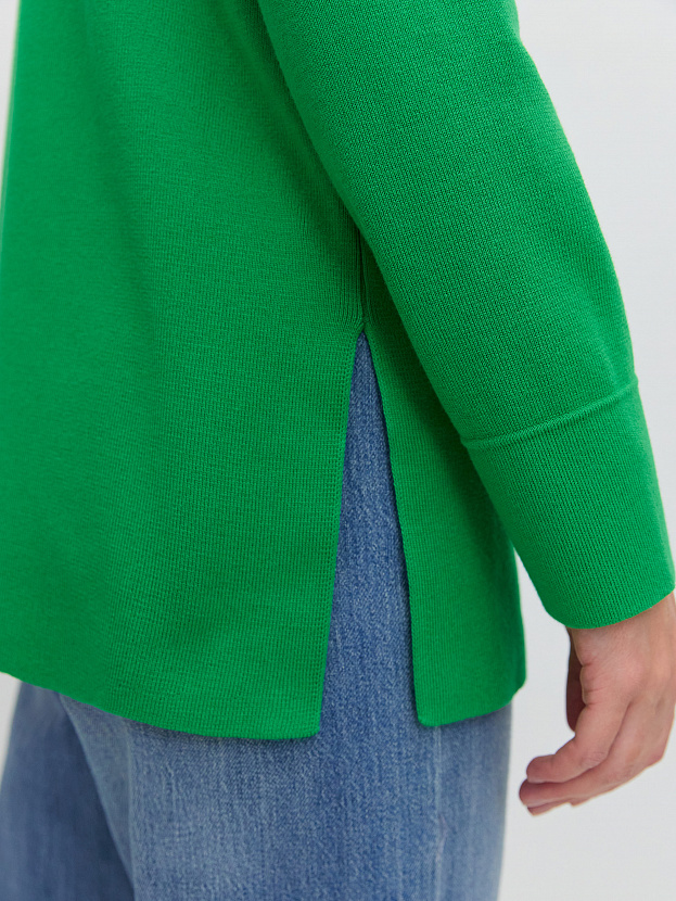 Фрида жакет трикотажный (ярко-зеленый, 44-46)