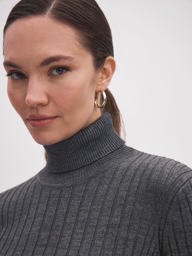 Китон водолазка трикотажная (маренго, 44-46)